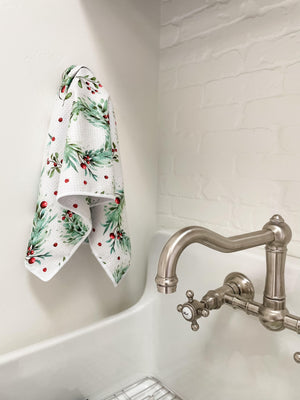 Holly Jolly Christmas Hand Towel