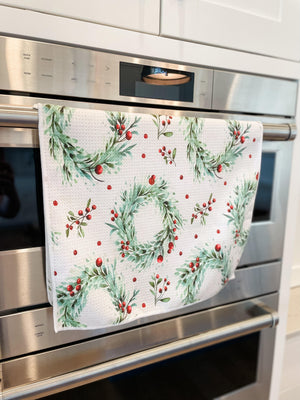 Holly Jolly Christmas Hand Towel