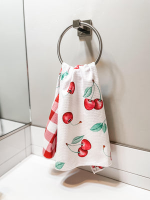 Cherry On Top Hand Towel